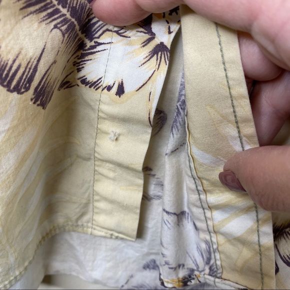 CROSSINGS Hawaiian print short sleeve button down shirt size XXL - Picture 7 of 7